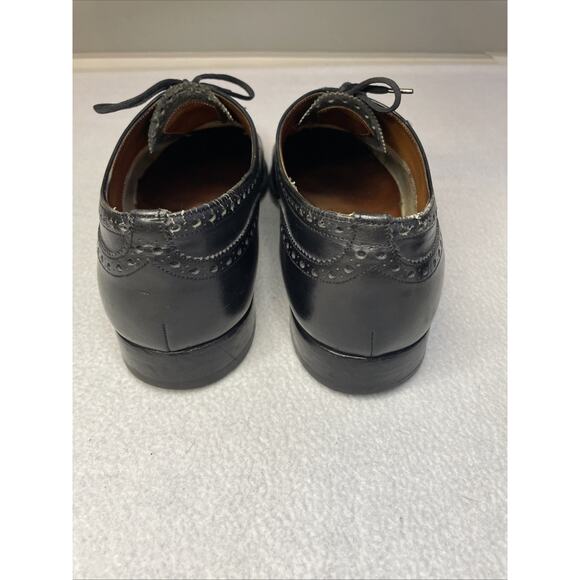 Vtg Church’s Diplomat Black Semi-Brogue Oxford 3-City London Paris NY 11.5 main image 4